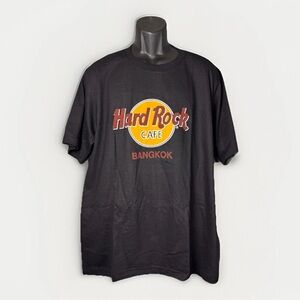 Vintage 90s Official Hard Rock Cafe T-shirt Bangkok Black Men’s XL NWOT